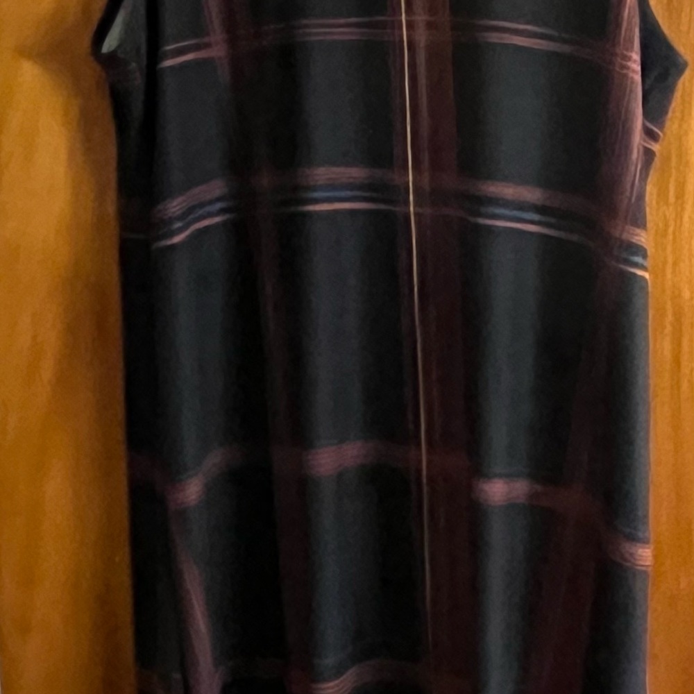 Apt. 9 Black and Red Striped Midi Dress - Picture 4 of 4